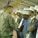 Col. Ball presents awards to DFAC personnel