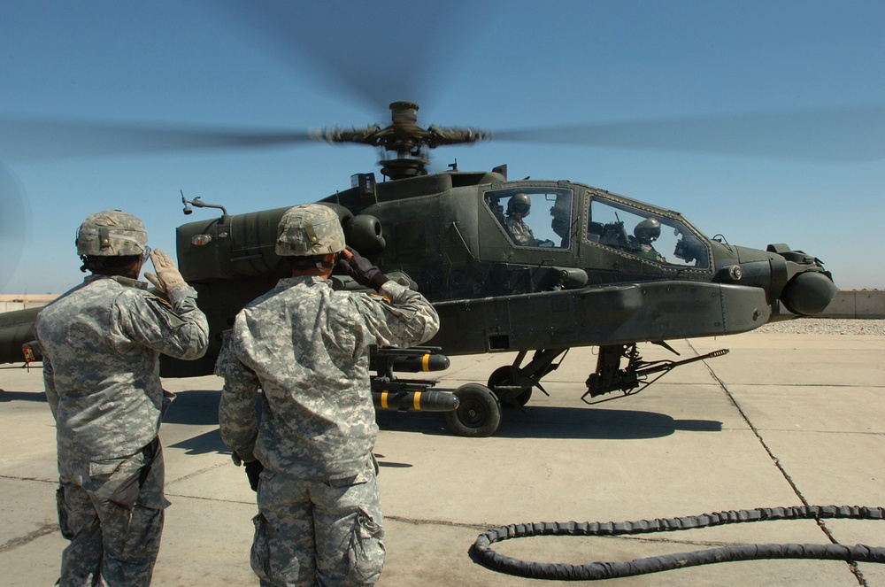 Forward Arming and Refueling Point Keeps Birds Airborne