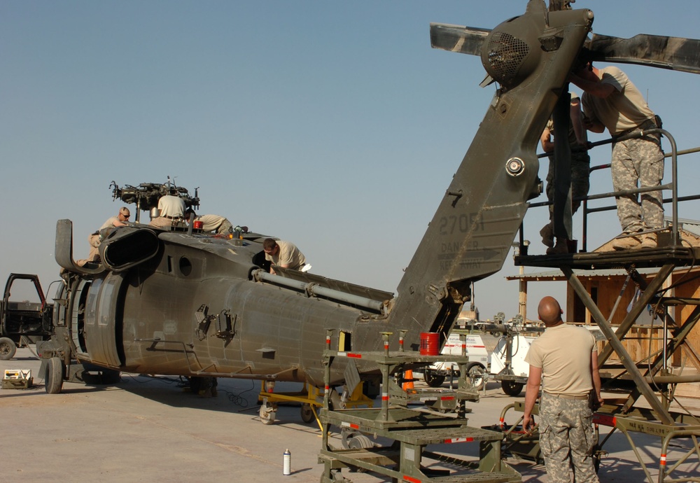 UH-60 gets rest and recuperation