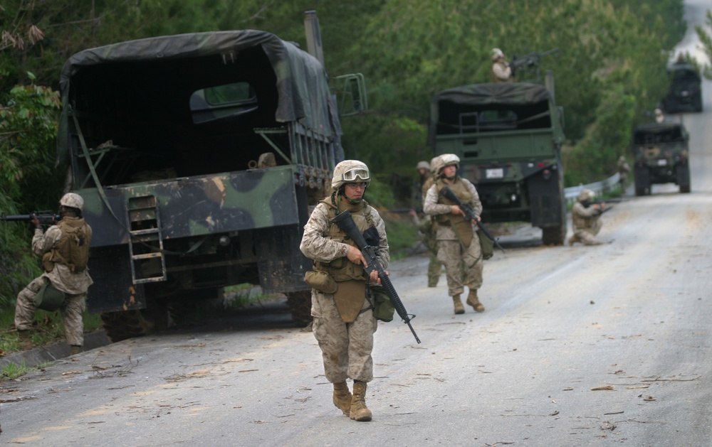 Training challenges Marines to balance mission with search for IEDs