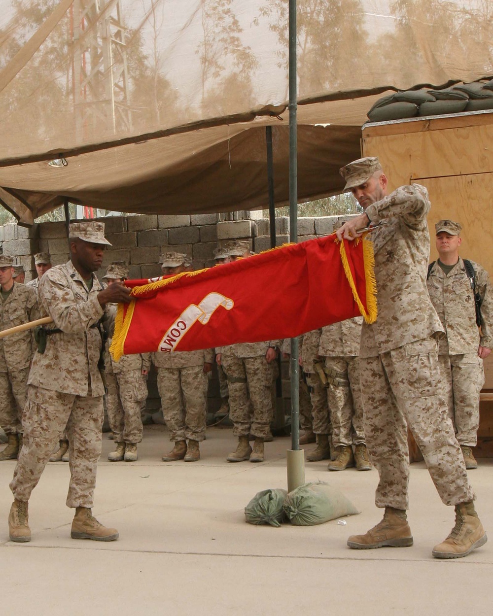 Transfer of Authority at Al Anbar