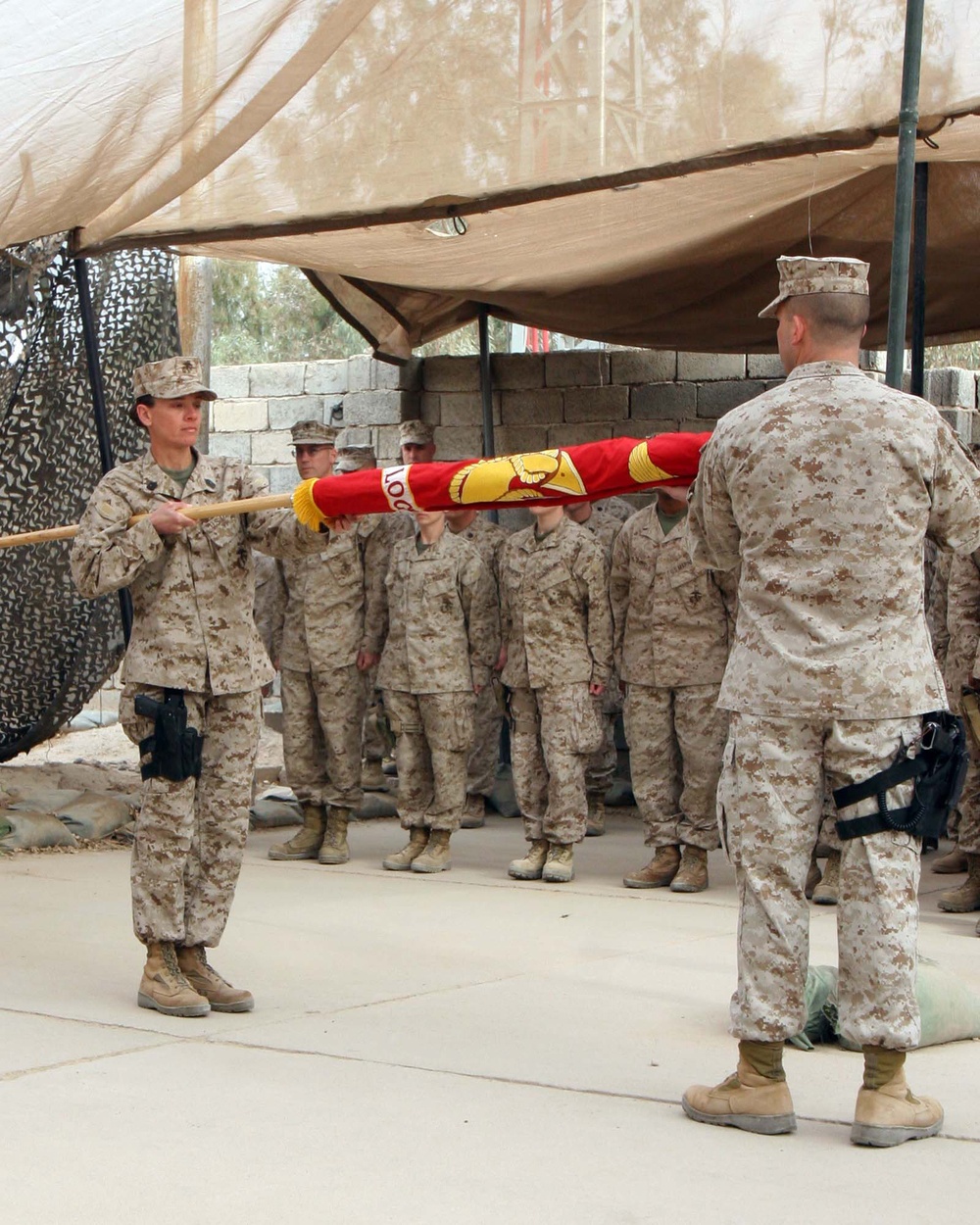 Transfer of Authority at Al Anbar