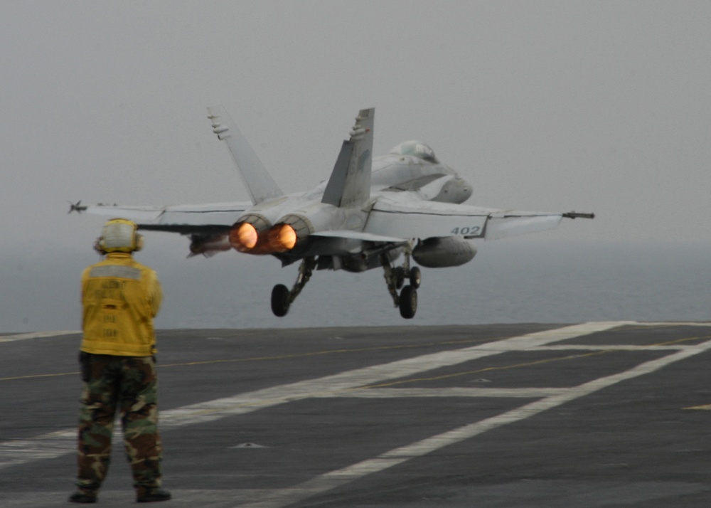 Air Operations onboard the USS Dwight D. Eisenhower