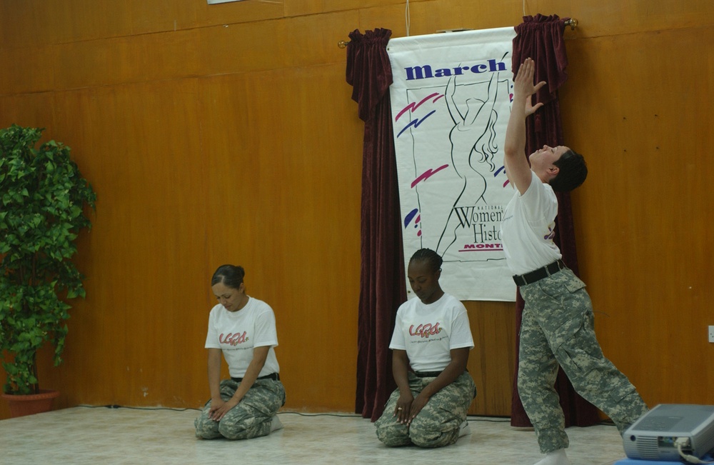 Soldiers Celebrate Women's History Month