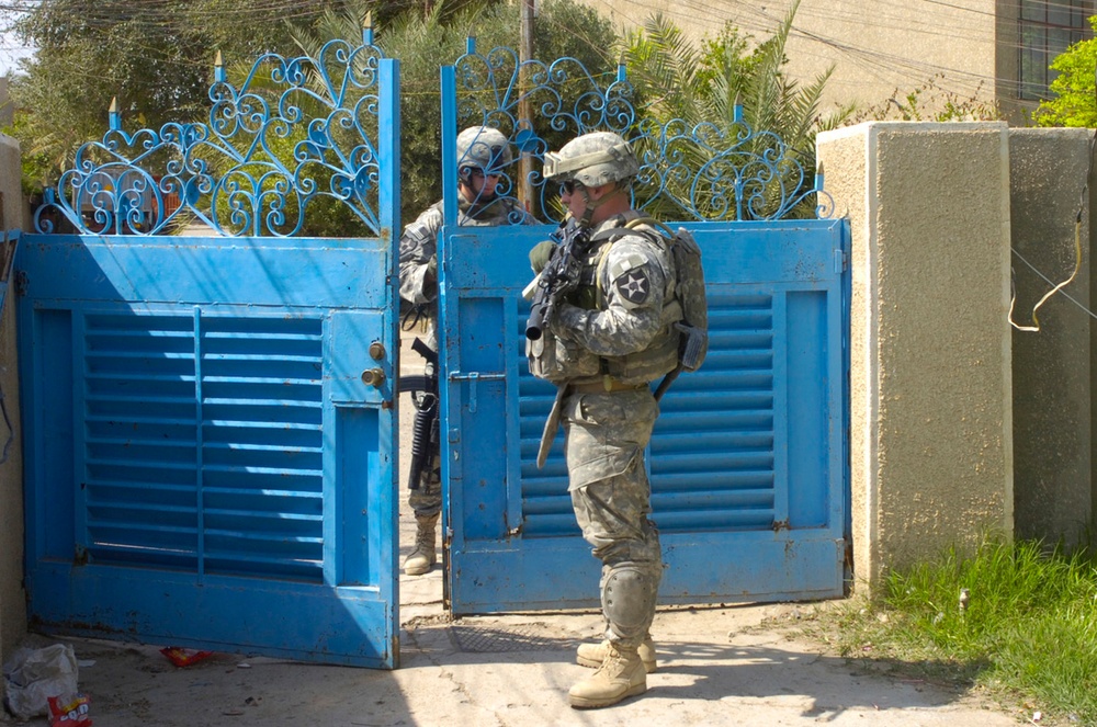 Stryker unit swoops in, secures hope for a safer Ghazaliyah