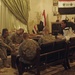 Local leader discusses issues with troops
