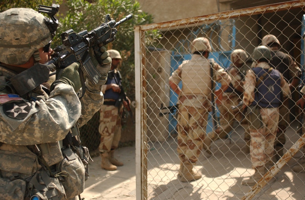 Joint cordon and search in Ghazaliya