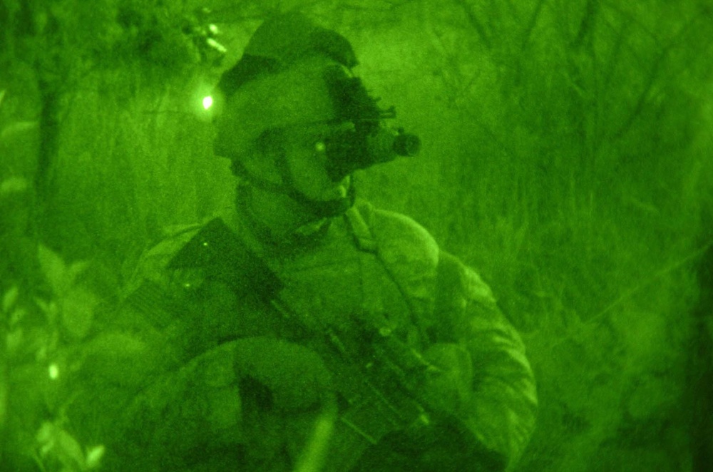 Night mission in Baqubah