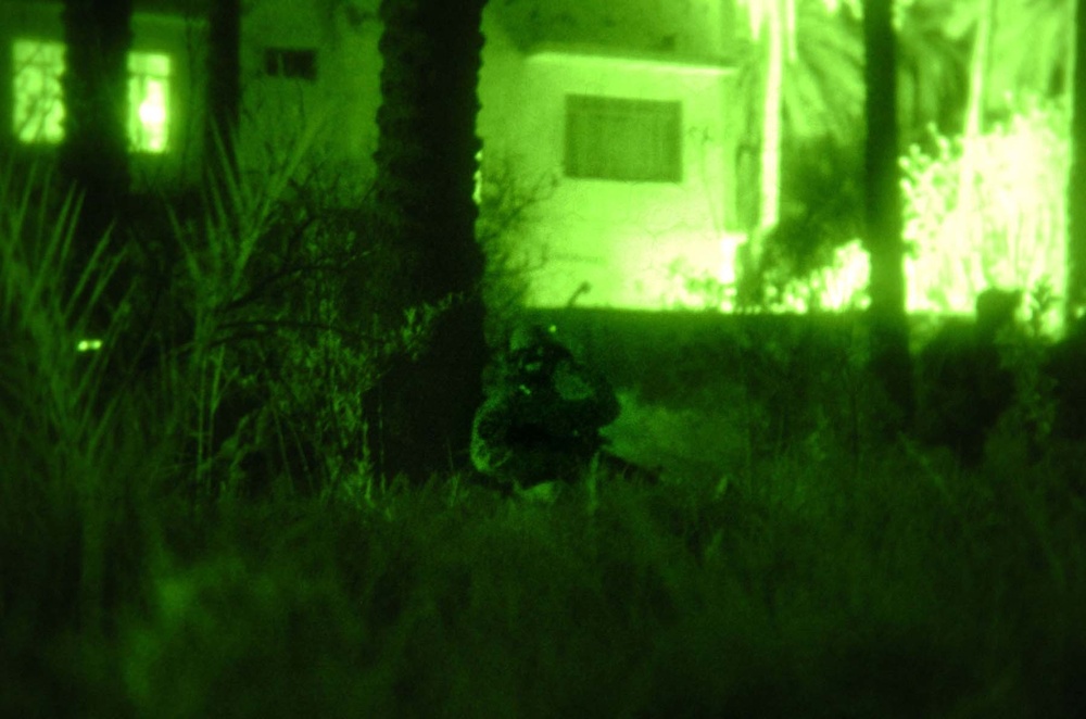 Night mission in Baqubah