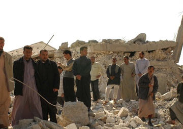 Recovering from a blast in Tal Afar