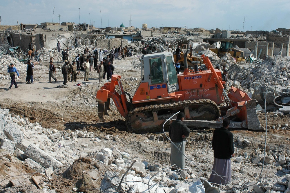 Recovering from a blast in Tal Afar