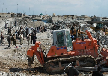 Recovering from a blast in Tal Afar