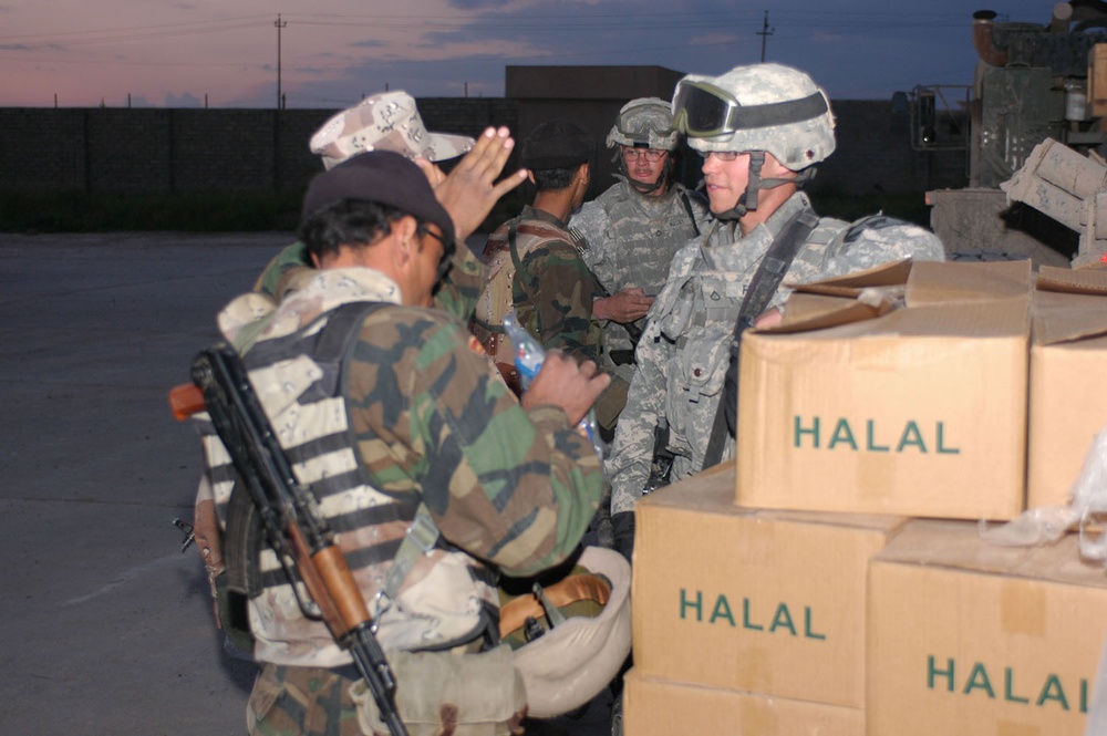 Food Drop in Tal Afar