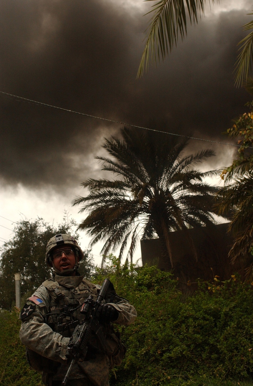 U.S., Iraqi troops cordon and search Ghazaliya