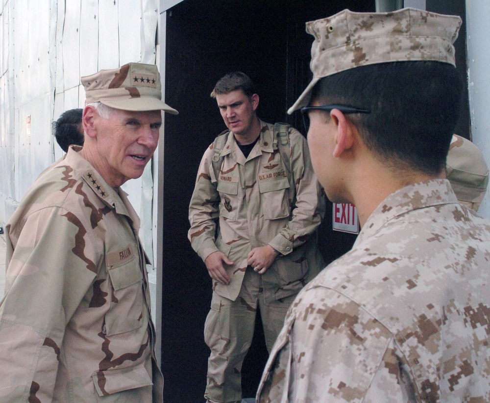 U.s. Central Command commander visits CJTF-82