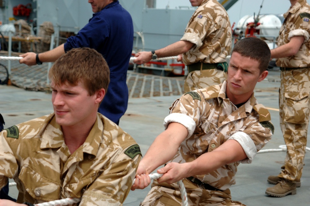 British Royal Marines Train the Iraqi Navy on Maritime Security Operations