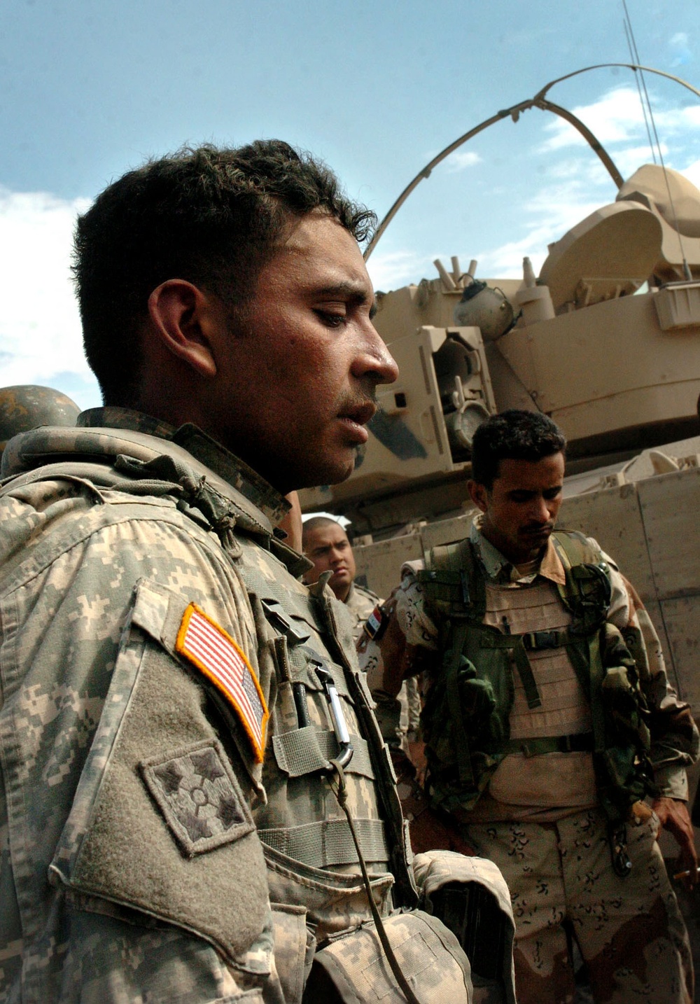 Cavalry Soldiers engage insurgents in Baqubah