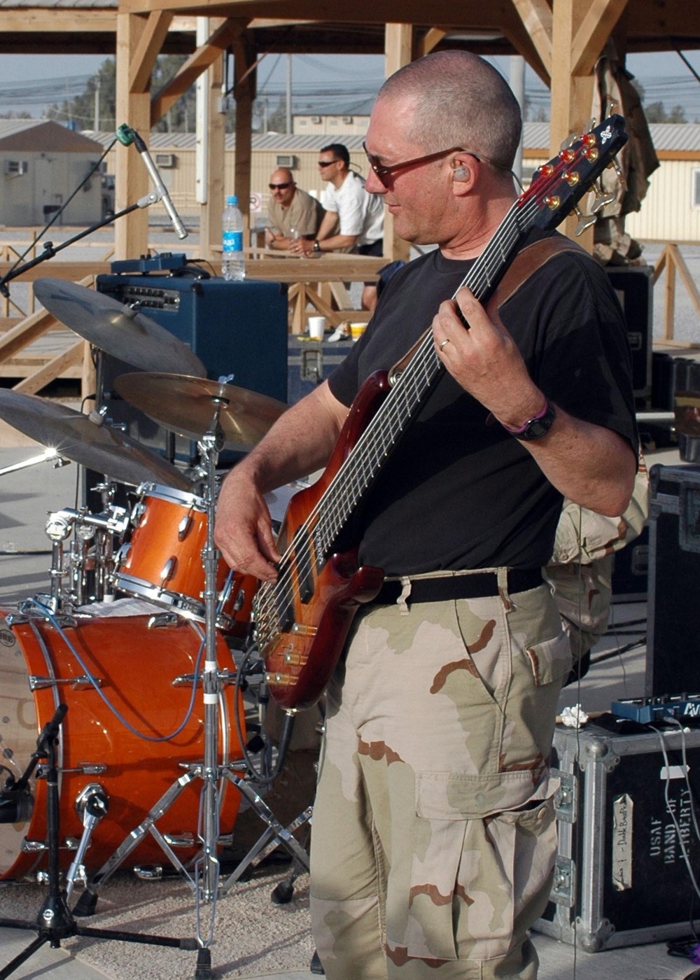 Air Force band 'Max Impact' rockin' the USA in the Middle East