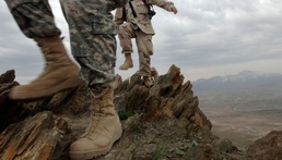 U.S., Coalition Service Members Climb to the Top