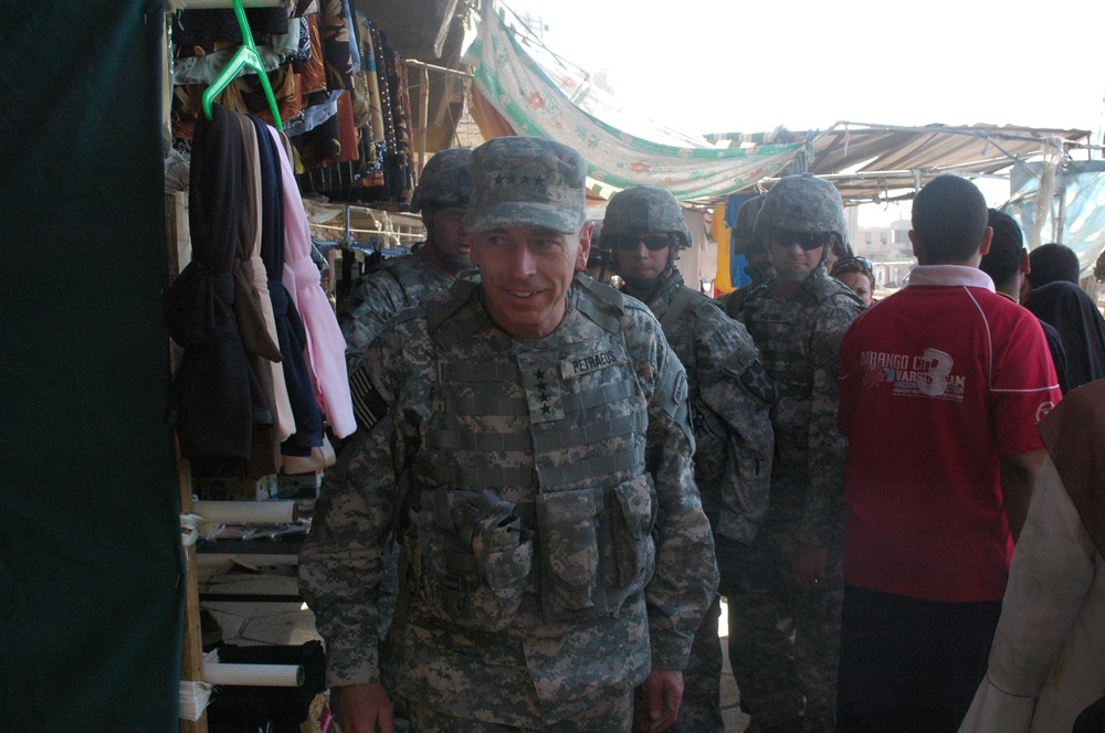 General Petraeus goes to market