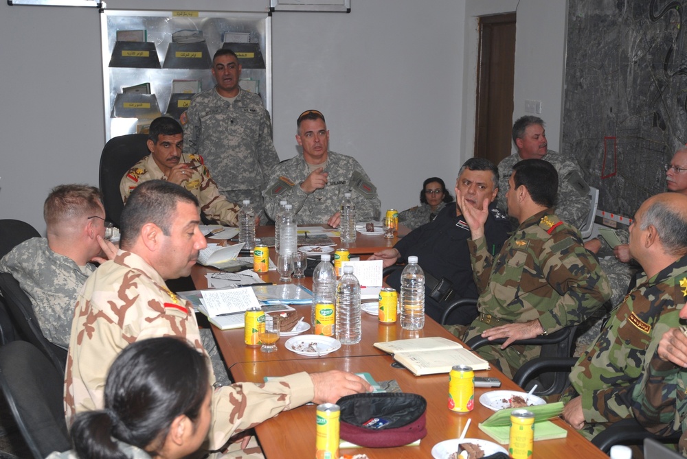 Brigades Working together for Baghdad's future