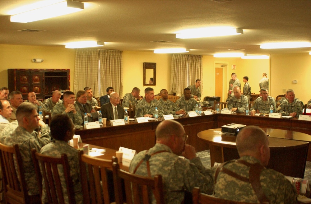 CJTF-82 bids farewell to U.S. ambassador to Afghanistan