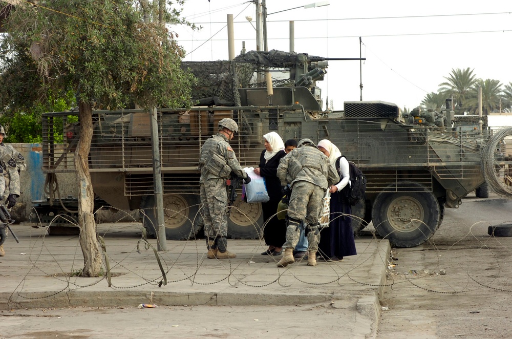 Iraqi, Stryker units crack down on Ghazaliyah security