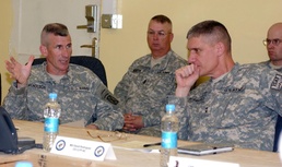 CJTF-82 commander confers with key Spartan, PRT leaders in Jalalabad