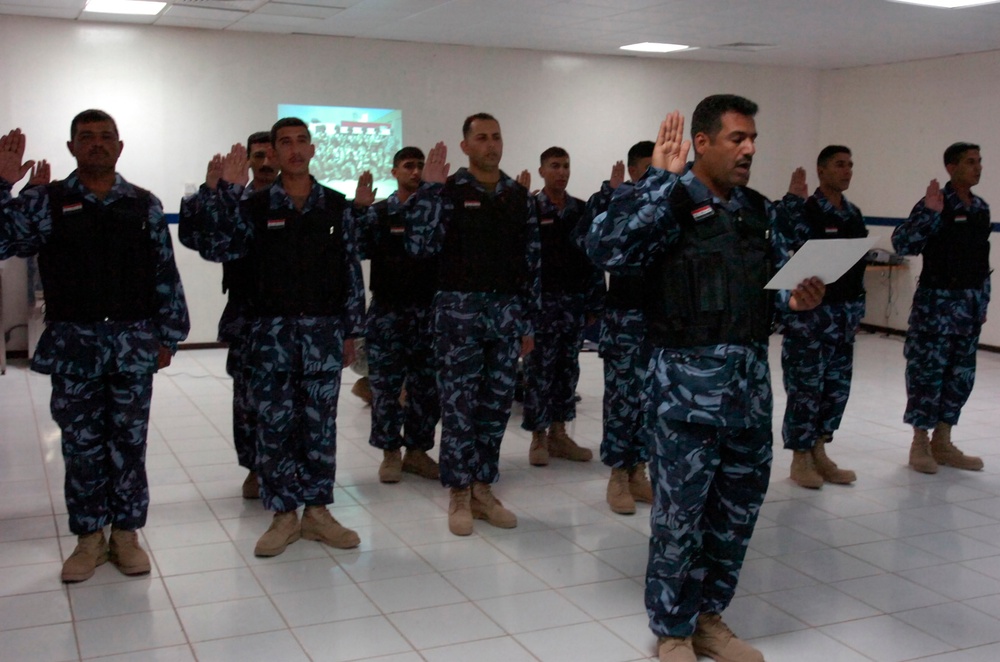 Iraqi Police Graduates Key to the Future