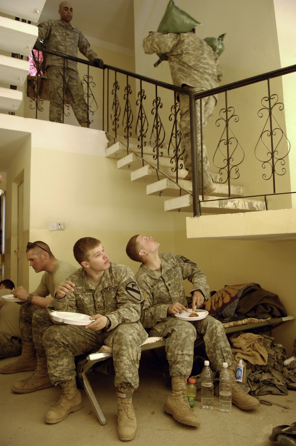 6th Squadron, 9th U.S. Cavalry Soldiers patrol, build in Shakarat