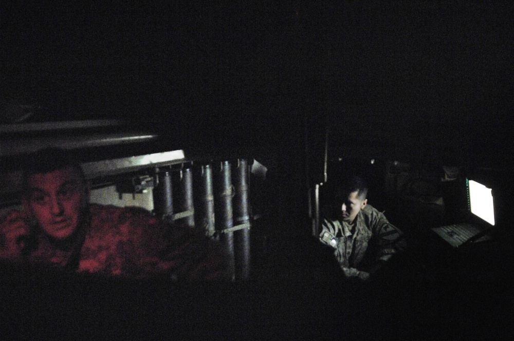 6th Squadron, 9th U.S. Cavalry Soldiers patrol, build in Shakarat