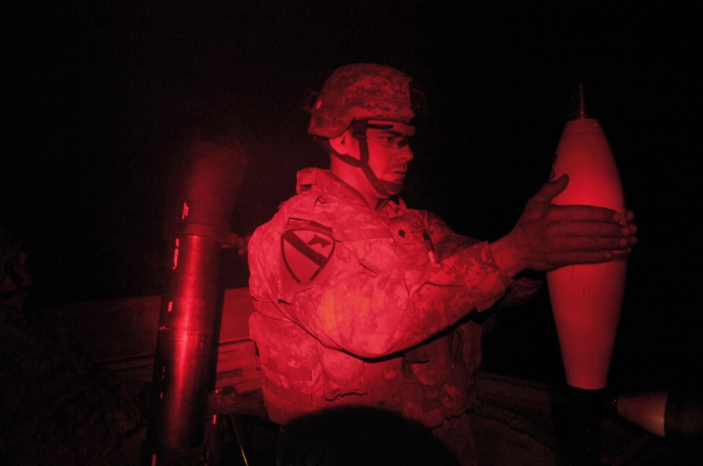 6th Squadron, 9th U.S. Cavalry Soldiers patrol, build in Shakarat