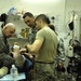 6th Squadron, 9th U.S. Cavalry Soldiers treat wounds at FOB Normandy