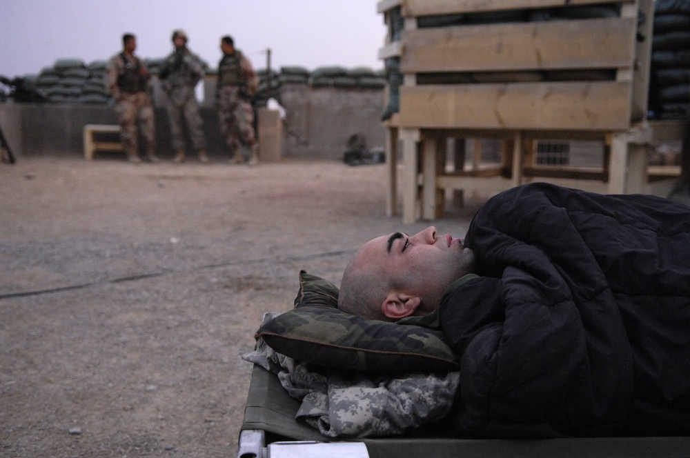 6th Squadron, 9th U.S. Cavalry Soldiers patrol, build in Shakarat