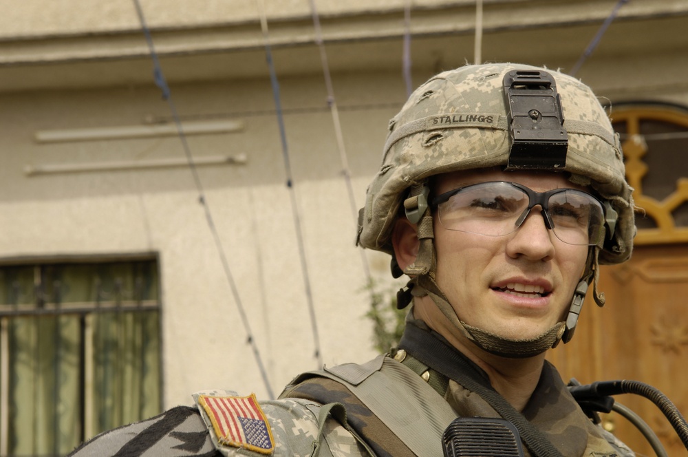 6th Squadron, 9th U.S. Cavalry Soldiers patrol, build in Shakarat