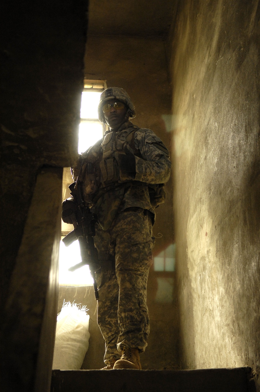 6th Squadron, 9th U.S. Cavalry Soldiers patrol, build in Shakarat