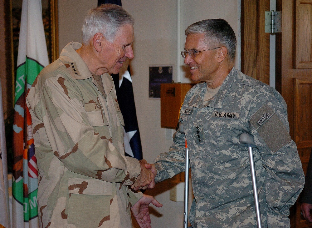 Retirement Ceremony Held for Gen. Abazaid