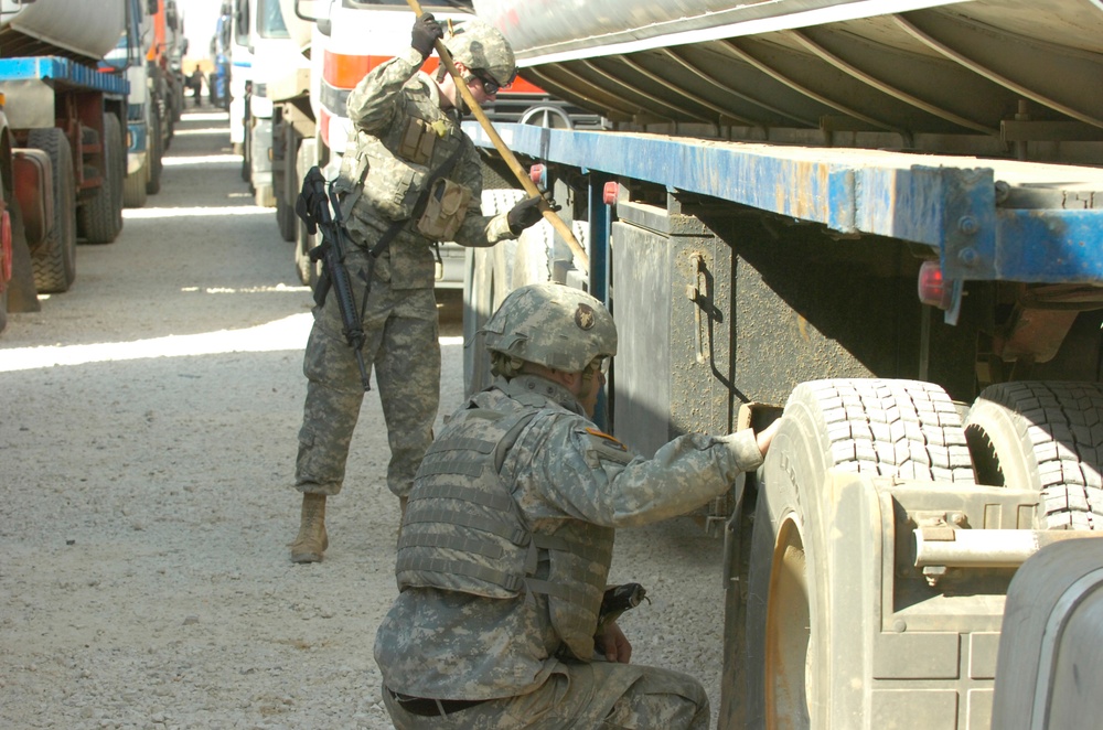 Inspection team prevents truck breakdowns