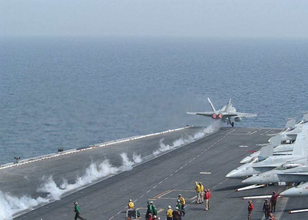 USS Dwight D. Eisenhower on Maritime Security Operations