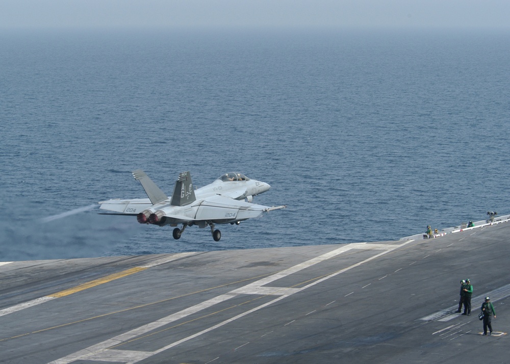 USS Dwight D. Eisenhower on Maritime Security Operations