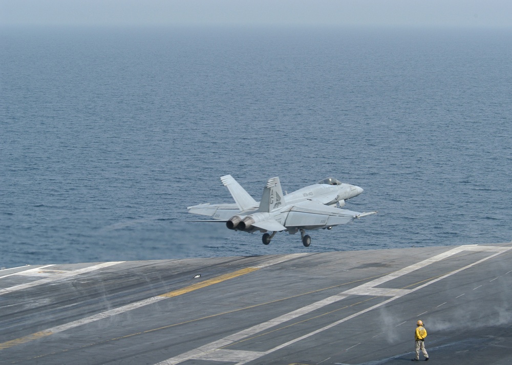 USS Dwight D. Eisenhower on Maritime Security Operations