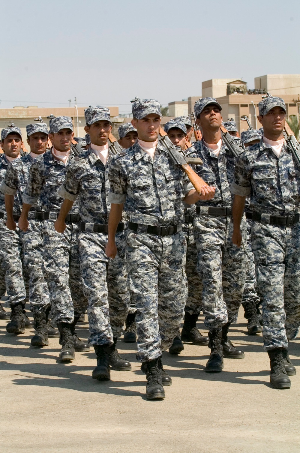 Graduation Day:  Iraqi National Police Academy graduates newest class