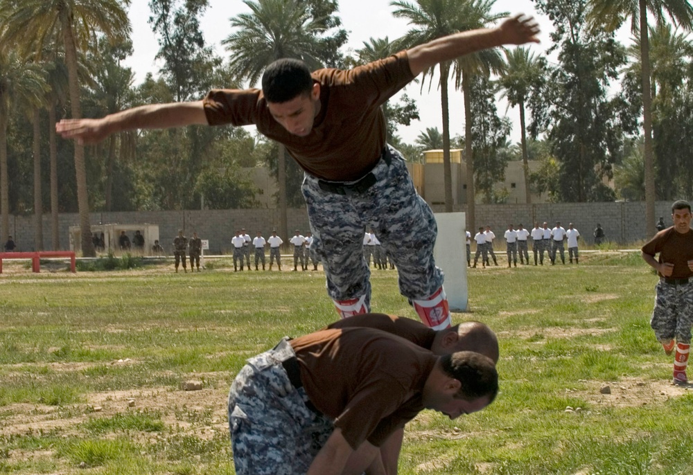 Graduation Day:  Iraqi National Police Academy graduates newest class