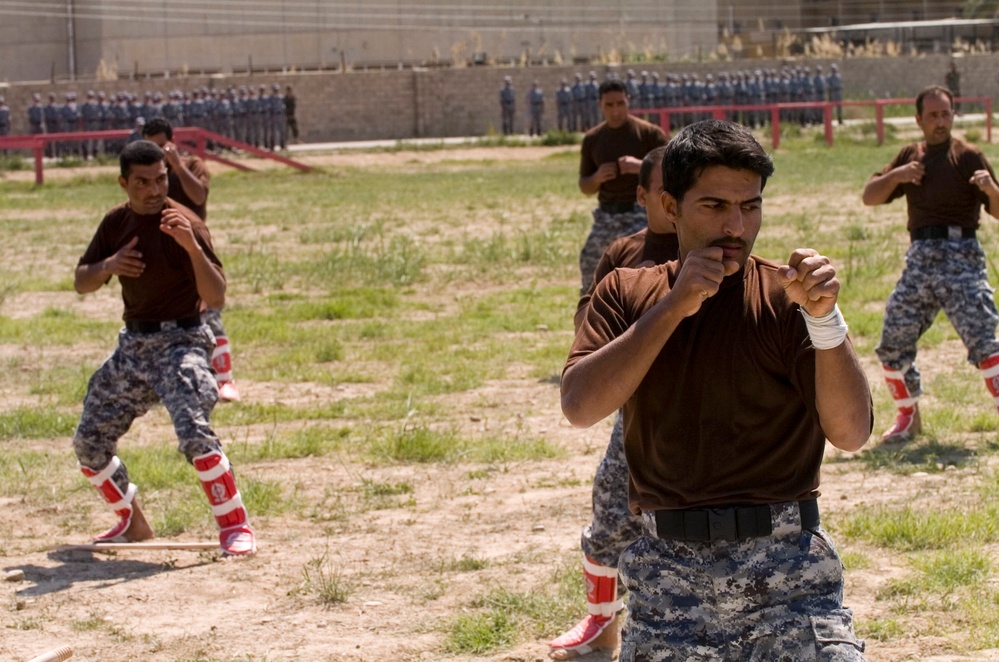 Graduation Day:  Iraqi National Police Academy graduates newest class