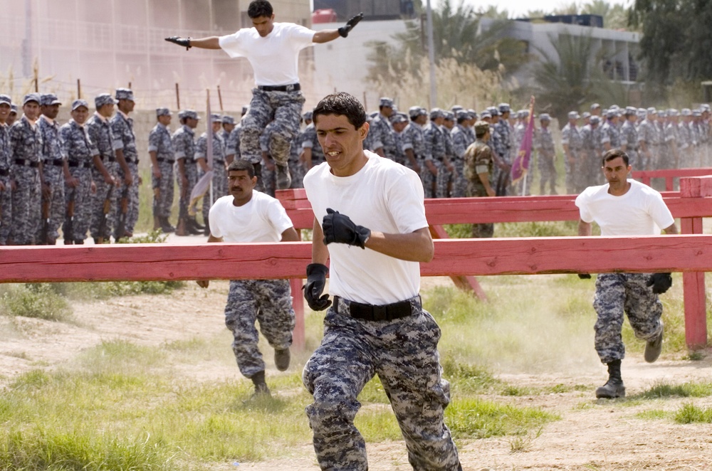 Graduation Day:  Iraqi National Police Academy graduates newest class