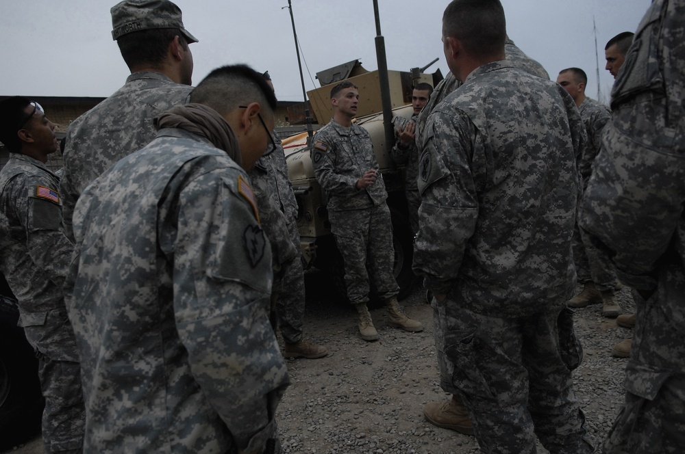 Iraqi Police lead mission in villages near Kirkuk