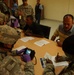 Recruiting police officers in Baghdad