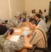Recruiting police officers in Baghdad