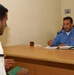 Recruiting police officers in Baghdad