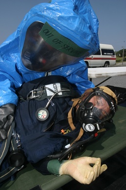 Base firefighters conduct hazardous material training, prepare for real-lif